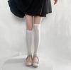 Soild Color Women Leg Warmers Summer Long Socks Women Stockings JK Lolita Girls Kawaii Cute Ruffle Socks Foot Cover Leg Warmers