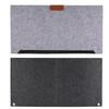 Felts Office Desk Laptop Mat Storage Organizer Table Pad New Light Gray