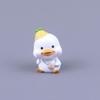 MOMO Yellow Duck Car Ornament - Head-Shaking Interior Decoration, Perfect Birthday Gift for Women.