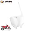 LINGQI RACING Number Plates Fairing Front Plastic Cover Name Panel For CRF450  CRF450RX Off Road Motocross Dirt Bike