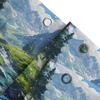 Scenic Mountain Stream Landscape Shower Curtain  Nature-Inspired Home Decor for Relaxing Baths Waterproof Polyester ElevateSpace