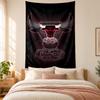 Tapestry Chicago Bulls vysoká kvalita pro zdobení stěn obývacího pokoje, ložnice, koleje ideální jako nástěnné umění do ložnice nebo sváteční dárek
