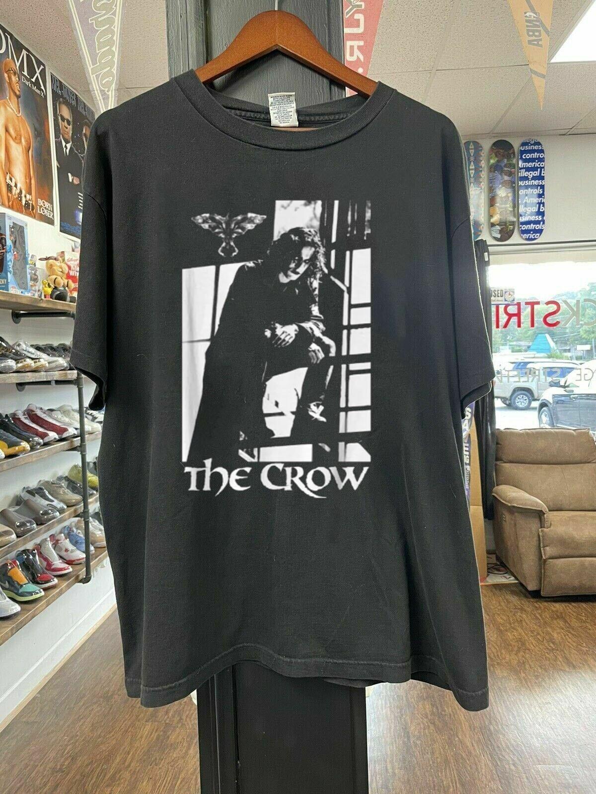 The Crow Movie Shirt The Crow Movie Cotton Black Unisex T-shirt S5XL VN3524 XXL