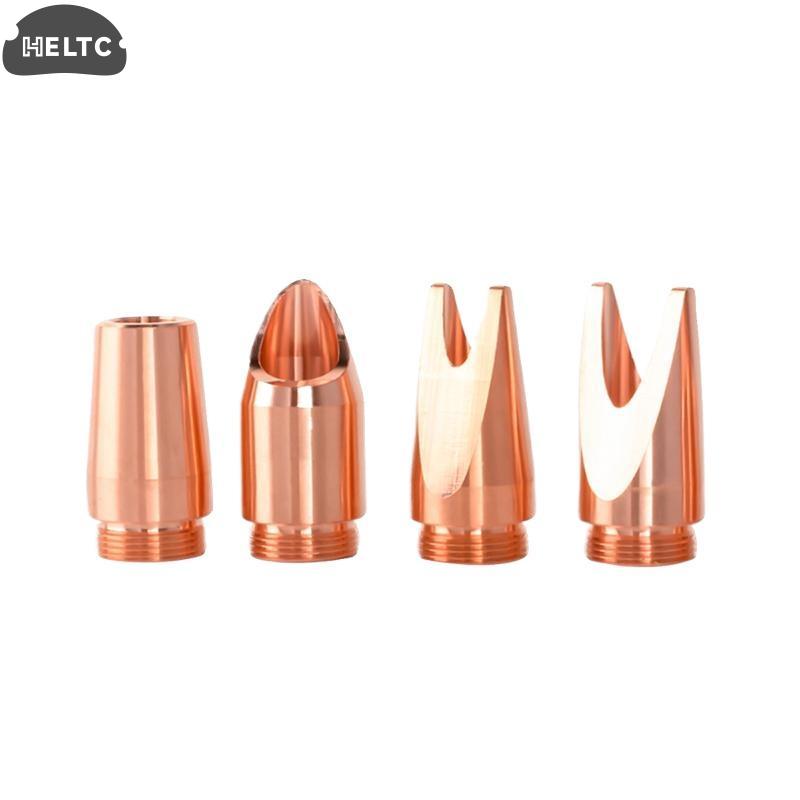 1*DMK IPG Laser Welding Nozzles H32 M13.5 Wire Feeding Copper Nozzles Graduated Tube 68mm For IPG LightWELD Laser Welder Machine