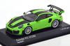 Minichamps 143 Porsche 911 991 2 GT2 RS Weissach Package 2018 Signal Green Silver Rim