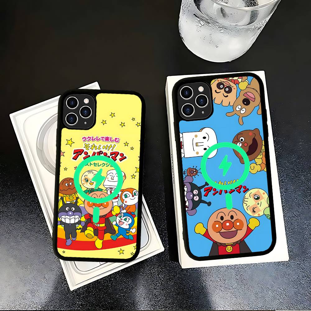 Bread Superman Black For Magsafe Magnetic Phone Case For IPhone 16 15 17 Pro Max 11 12 13 14 Plus Cover