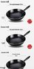 Supor Large Enamel Iron Stir-Fry Wok for High-Heat Cooking