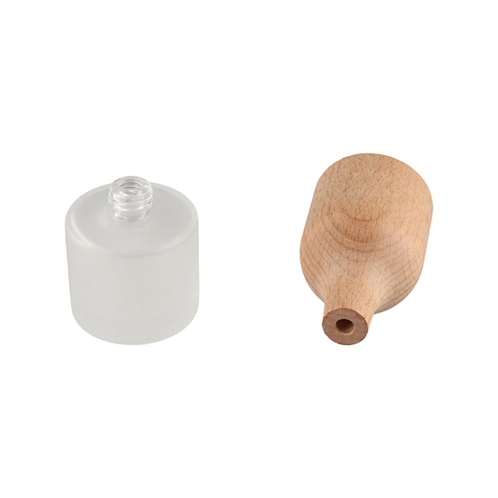 Refillable Diffuser Bottles with Wooden Cap Creative Aromatherapy Bottle  Room