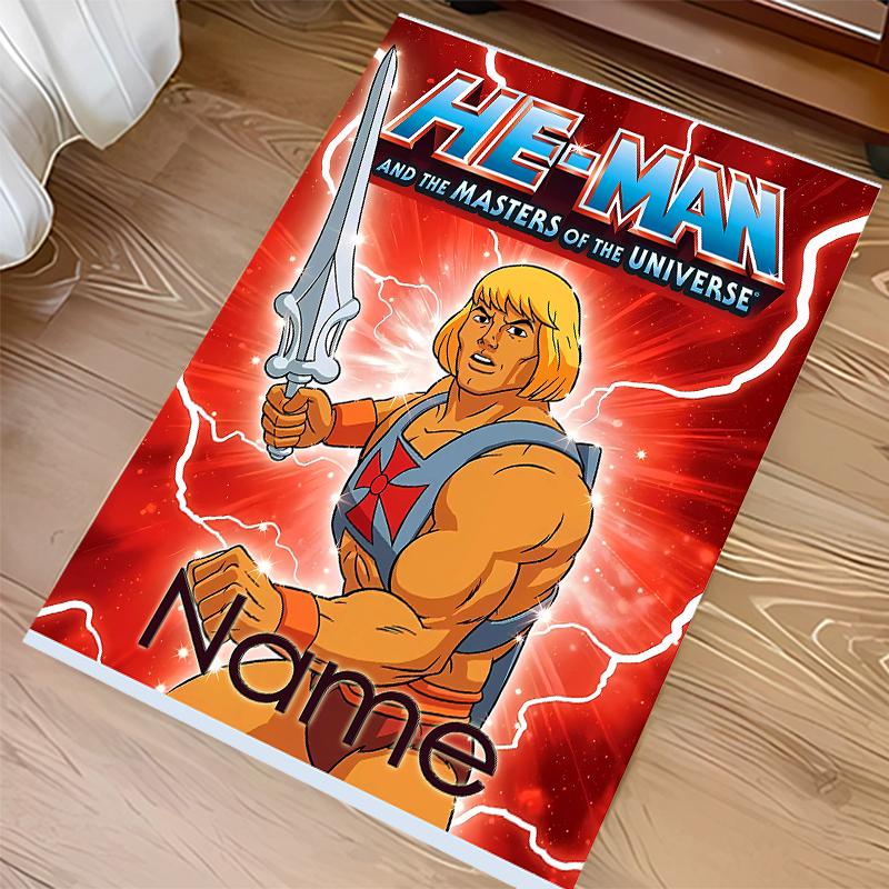 Custom personalization He-Man and the Masters of the Universe Print Area Rug - Soft, Washable Non-Slip Indoor Mat,Living Room,Home&Office Decorative R