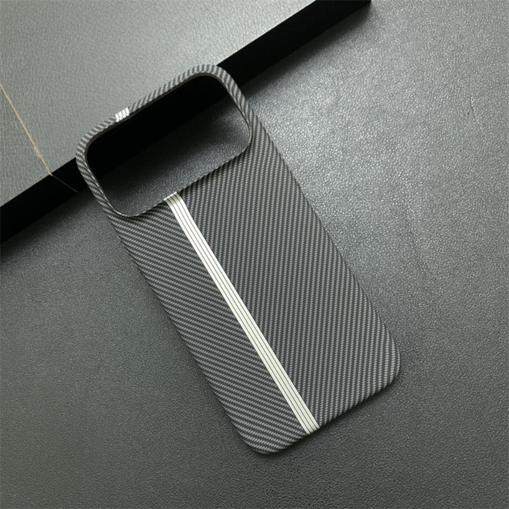Carbon Fiber Plastic UltraThin Armor Case For iPhone 17 16 15 14 Plus 13 12 11 Pro Max Shockproof Protect Hard Cool Cover