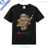 Dota 2 Tshirts Game Hero Printed Tshirt Top Shadow Fiend Pudge Axe Slardar Sven Kunkka Timber Unisex Casual Graphic T Shirts