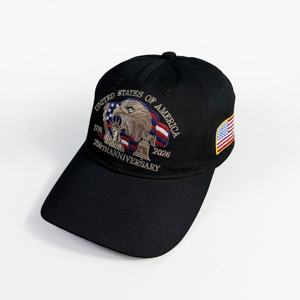 Ausgebleichte Print Flache Kappe Mit Breiter Krempe Sonnenschutz Für Outdoor-Fans