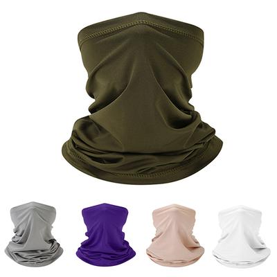 1 Τεμάχιο Αδιάβροχο Μονόχρωμο Μαντήλι Κεφαλής για Πεζοπορία, Ποδηλασία, Ψάρεμα, Πρόσωπο, Μαντήλι Lαιμού που Αναπνέει για Άνδρες Γυναίκες