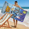 Inspector Gadget 2D Flat Print Beach Towel, Large Soft Quick Dry Towel for Beach Camping Swimming.MSTJ0918621