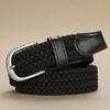 Children'S Unisex Knitted Belt Elastic Elastic Fine Belt Casual Canvas Belt Tide