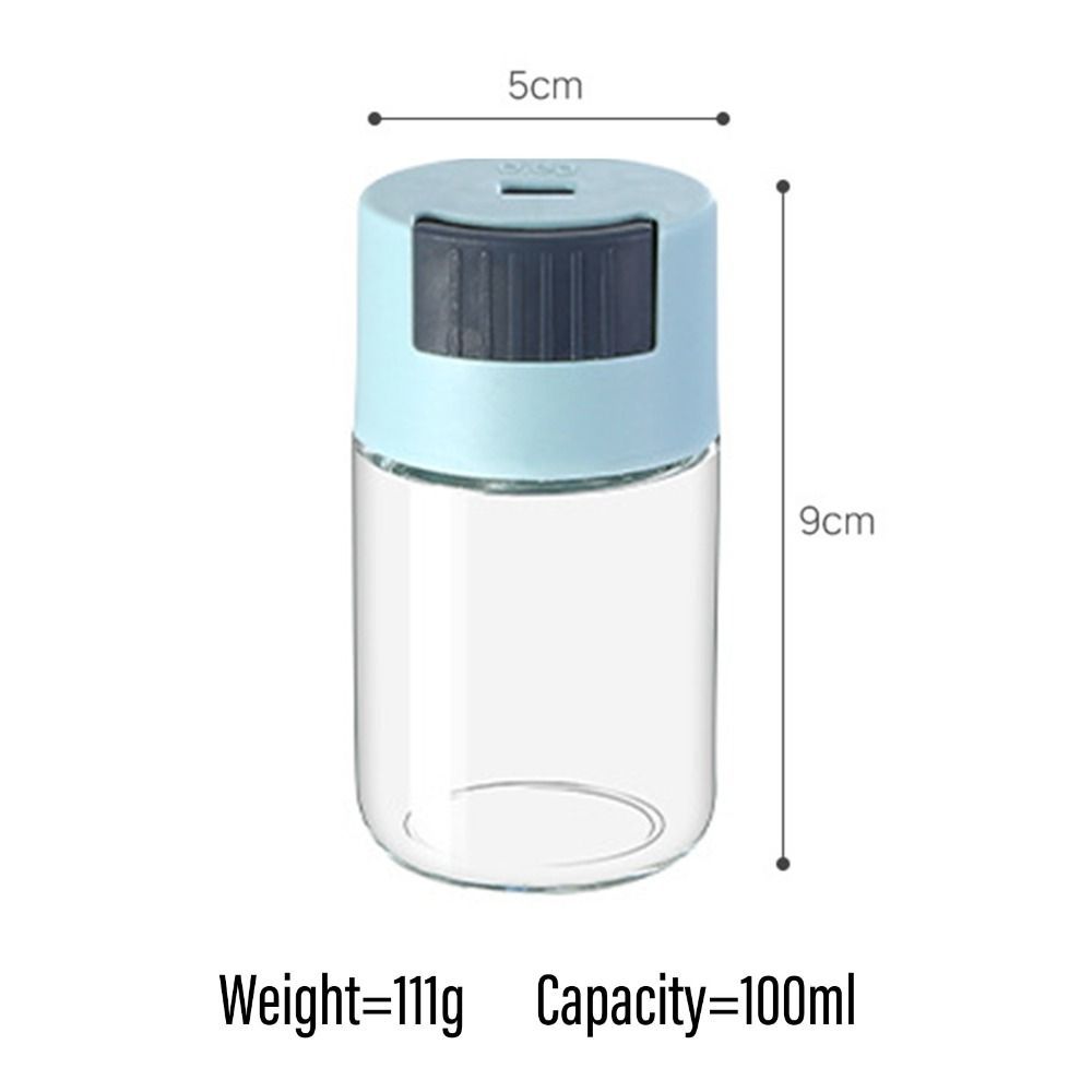 Modern Simple Plastic Kitchen Salt Shaker for Solid Seasoning, Moisture-proof and Quantitative