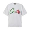 2024 Summer New Kapok Printed Short Sleeve T-Shirt Set Men's and Women's Same Breathable Casual