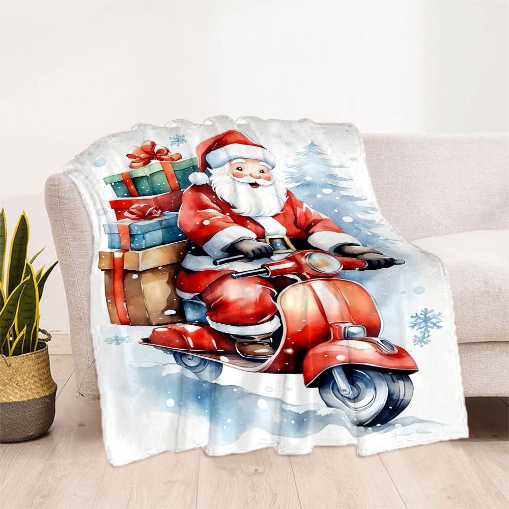 Christmas 314 Blanket Soft & Cozy Suitable for Picnics Sofa Office Chair Four Seasons Universal Modern Style