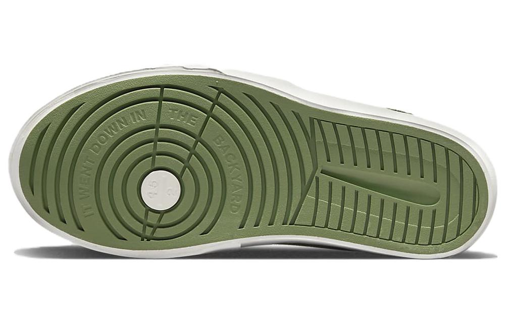 Jordan Air Jordan Series Comfortable Slip Resistant Cushioning Low top Kids' Skateboarding Shoes Green White Teenagers DN3205-300