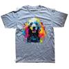 Funny Pop Art Colorful Poodle Dog Lovers Mothers Day Graphic Tshirts Men Casual Tshirt 100 Cotton Loose Oversized T Shirt