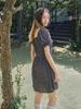 EIGHT DAYS A WEEK Ad715 Flower Off Dress Black