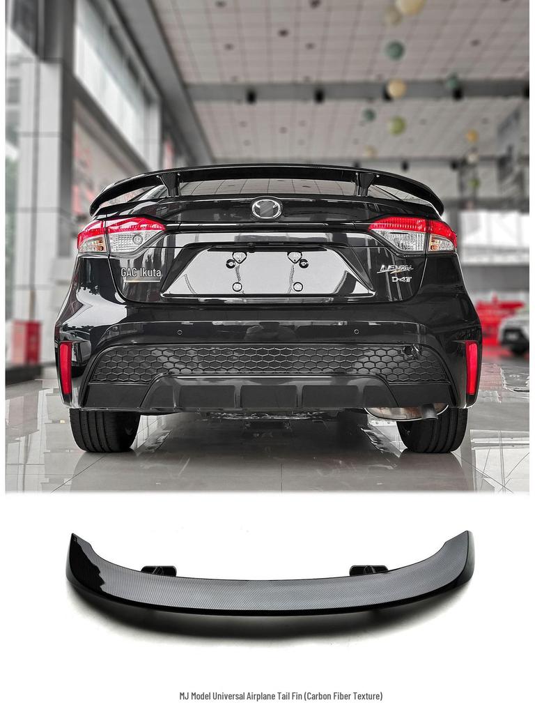 2021 Toyota Levin Front Splitter Set: XSE Corolla Front Lip, Rear Spoiler, Side Skirts