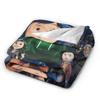 Horror Cartoon C-Coraline Blanket Quality Warm Cozy Throw Blanket Winter Travel Chair Sofa Bed Novelty Bedspread