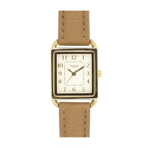 

Follow Fragola Square Watch H04322A-1 MOC Women s Brown