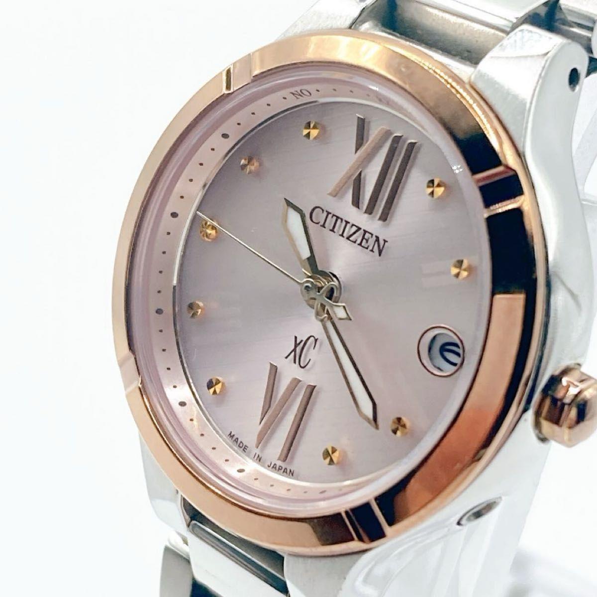 229 CITIZEN XC Citizen Cross Sea Ladies Watch Solar Pink