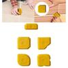 5Pcs Caulking Tool Set for Repair and Maintenance Sealant Finishing Tool DIY Grout Scrapers Tool