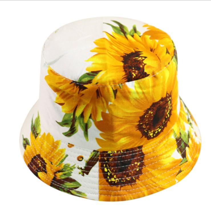 2021 Fashion Hot Sale 100% Cotton Reversible Strawberry Print Bucket Hats With Custom Logo Adults белый