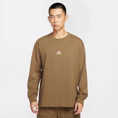 Nike ACG Lungs T Shirt Men s Moss Wood Brown XL