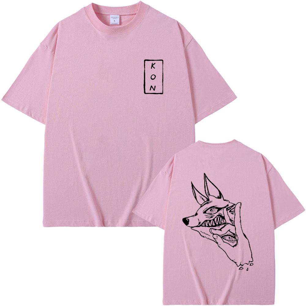 Anime Chainsaw Man Hayakawa Aki Summon Fox Devil Kon Graphic T Shirt Men Manga Vintage Tshirt Unisex Cozy 100 Cotton Tshirts