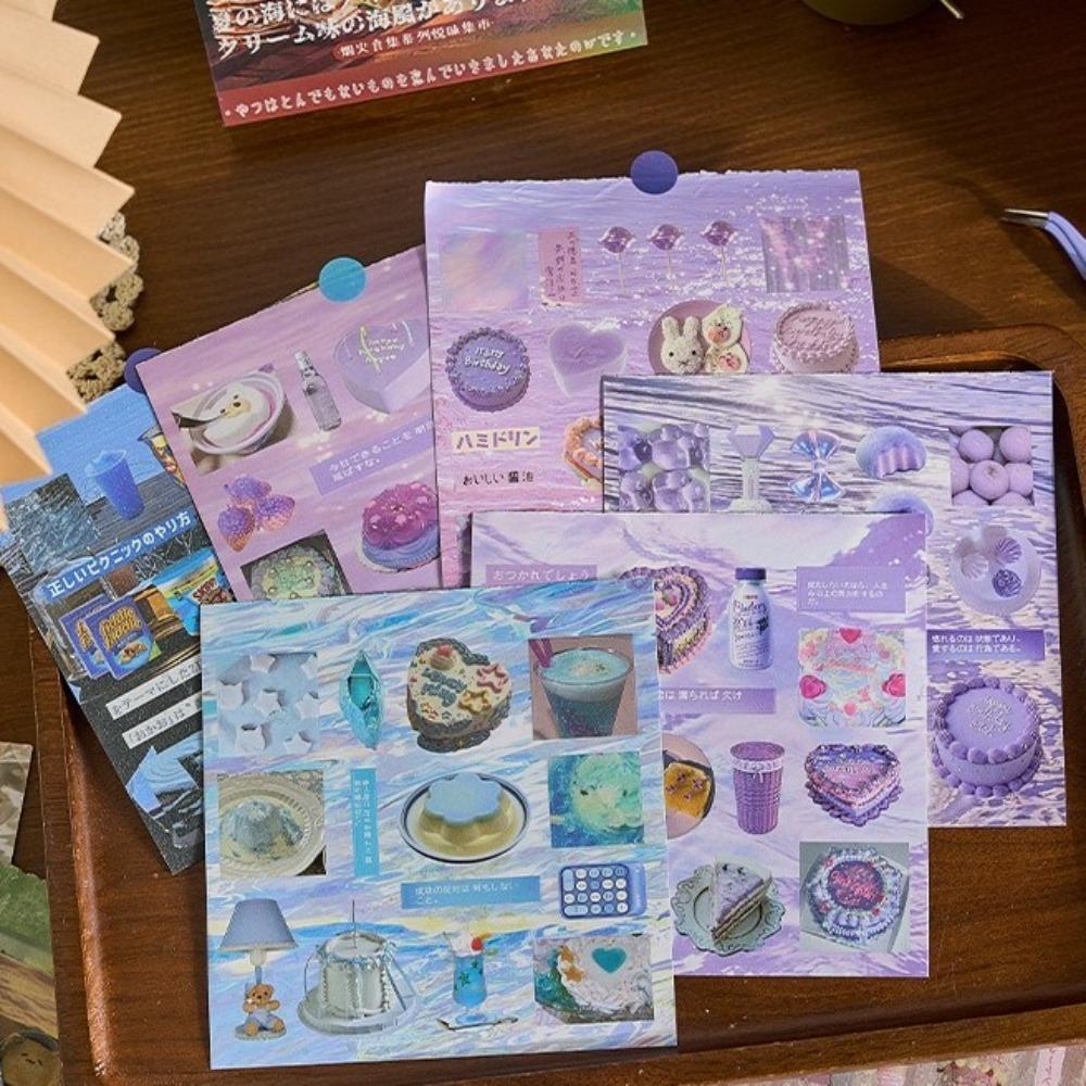 30 buc MINKYS autocolante decorative pentru albume de cărți, hârtie decorativă pentru manual DIY, carcasă de telefon