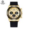 Ochstin Legendary Series Luminous Waterproof Men'S Watch Men'S Quartz Watch Silicone Strap Fashion Watch