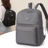 Women's Simple Shoulder Bag Commuter Niche Solid Color Backpack Casual Bag