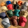 High-end Washed Solid Color Baseball Cap Retro Cap Men's and Women's Sunshade Trendy Brand Sunscreen Hat