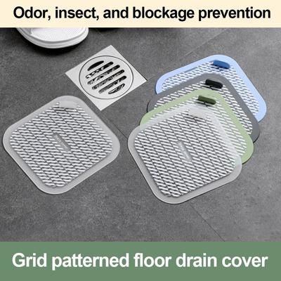 Soft Sewer Pipe Cover Insect-proof Drain Stopper Creative Sink Seal Mat Bathroom Accessories