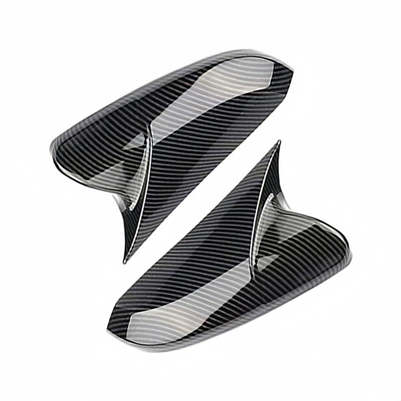 Rearview Side Mirror Cover Wing Cap Exterior Door Rear View Case Trim Carbon Fiber For Honda Civic 10th 2016 2017 2018