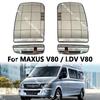 For MAXUS V80 / LDV V80 Car Outer Rearview Side Mirror Lens Door Wing Rear View Mirrors Glass With Heating