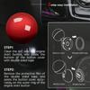 Universal Decorative Sticker One-Key Start Button Cover Automatic Ignition Button For Car Modification