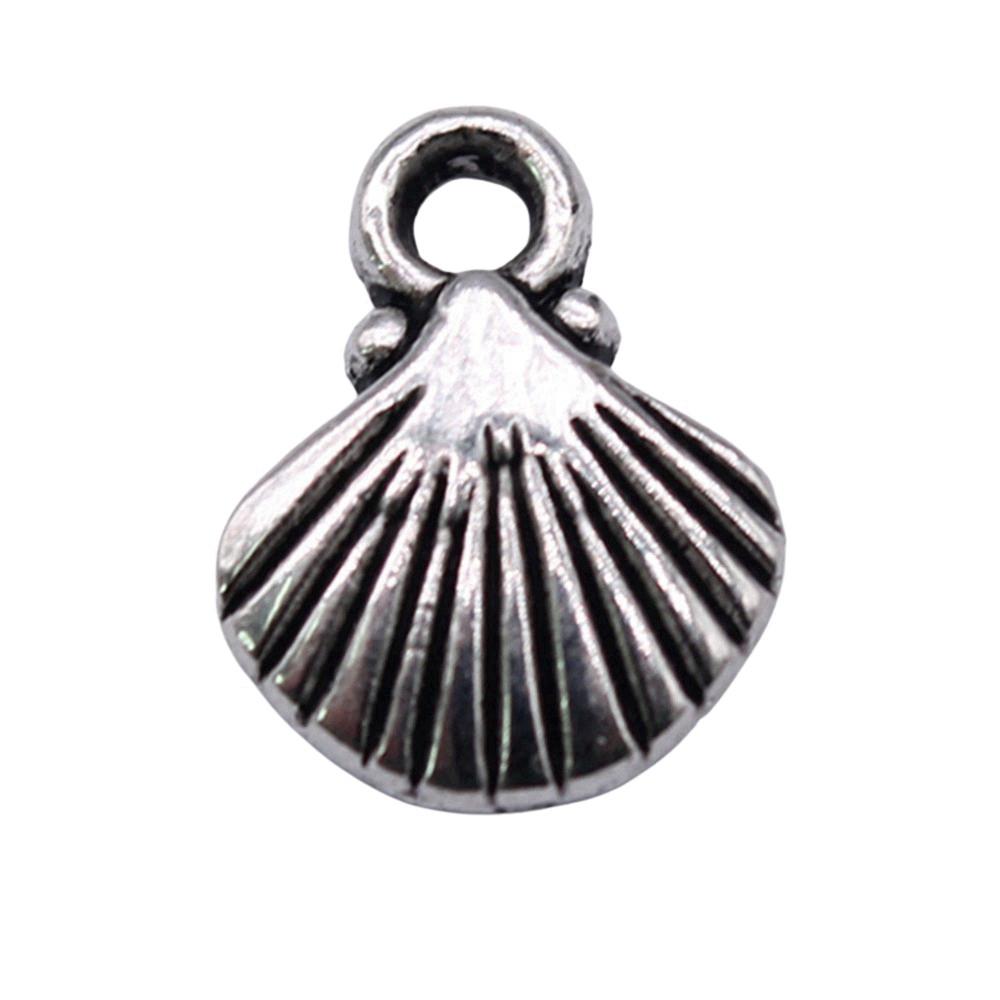 Shell Charms Multi Color Alloy Pendants For Beach Themed DIY Jewelry Accessories