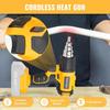 Industrial Wireless Hot Air Gun with Large Lithium Battery for Heat Shrink Film and Plastic Welding