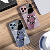 Lucky Ring For IPhone 16 Pro Max 15 Pro 14 13 12 Mini 11 XS Max XR 7 8 Plu SE 2022 Tempered Glass Phone Case
