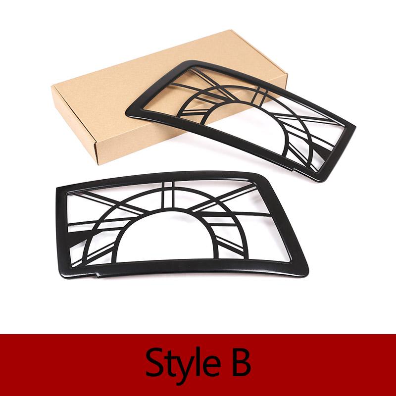 Stainless Steel Car Headlight Lampshade Protection Net Cover For Land Rover Defender 90 110 2020-25 Accessories Car Modification