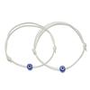 1 Paar   Retro Farbe Seil Teufelsauge Handseil Handgewebte Armbänder Paar Freunde Armband