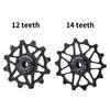 Bicycle Bearing Jockey Wheel Heavy-duty Corrosion Resistant Rust-proof 12T 14T Bike Rear Derailleur
