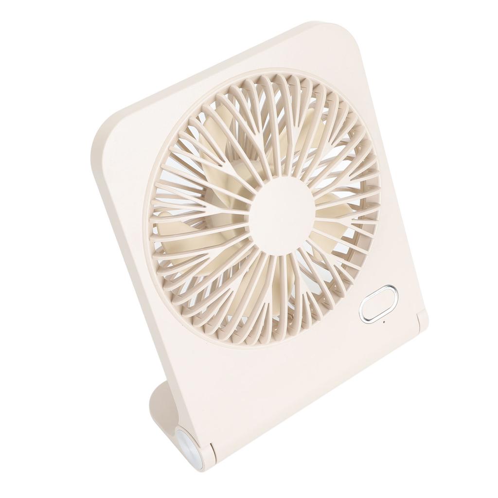 Desk Fan 3 Speeds Low Noise Portable Rechargeable   Fan for Car Home Camping
