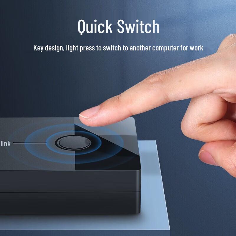Ugreen 2-Port VGA KVM-Switch