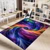 1PC Swirl Colors Extra Large Non Slip Floor carpet, Office, family, bedroom, Studio Large Area Rug Indoor Rugs, Vibrant Colors